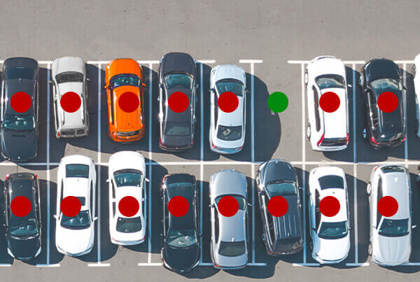 Outdoor parking guidance system by Quercus Technologies
